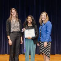 Erica and Jennifer with Ashley
